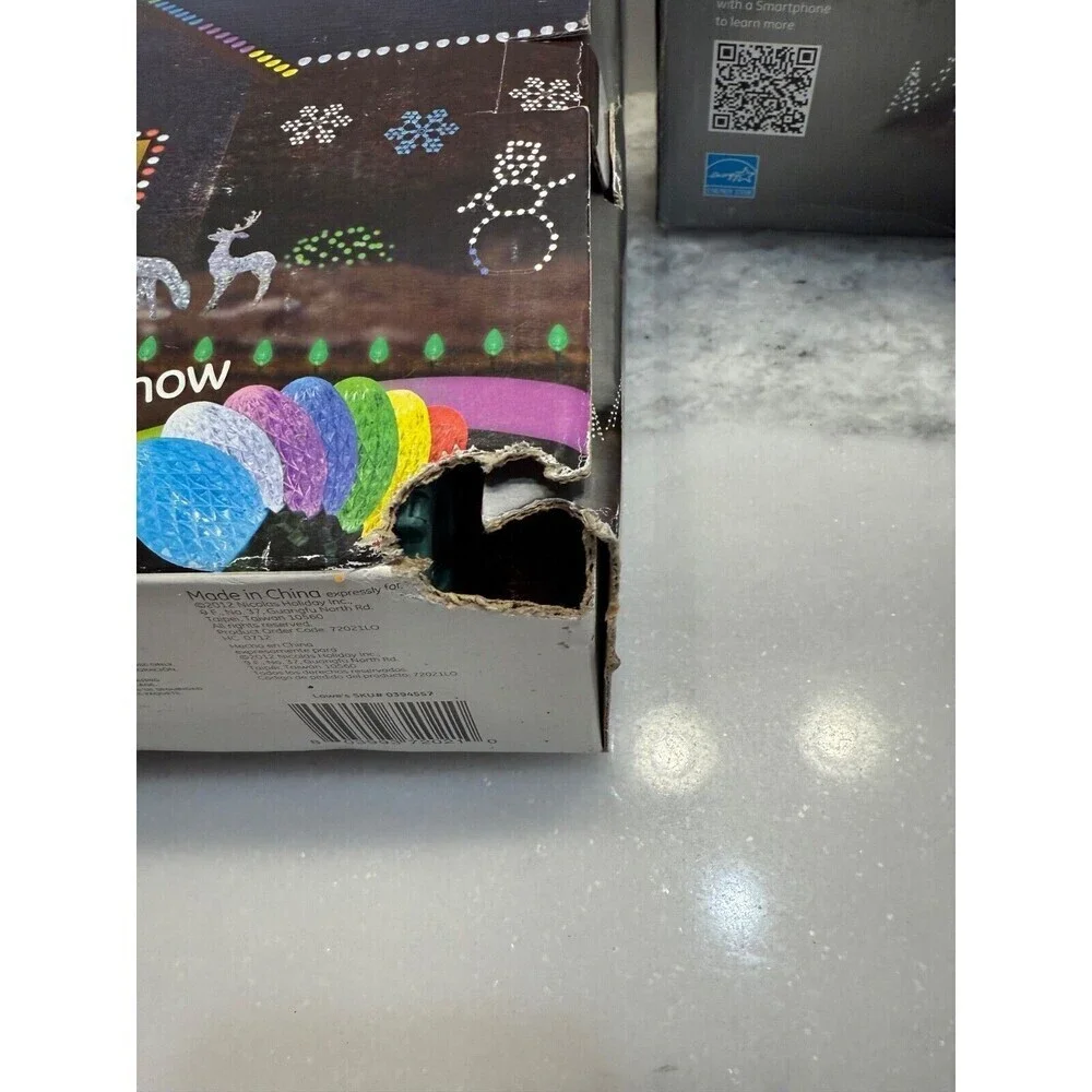 GE Color Effects 25 LED Lights Set Light Show Color Changing 2 Box Christmas